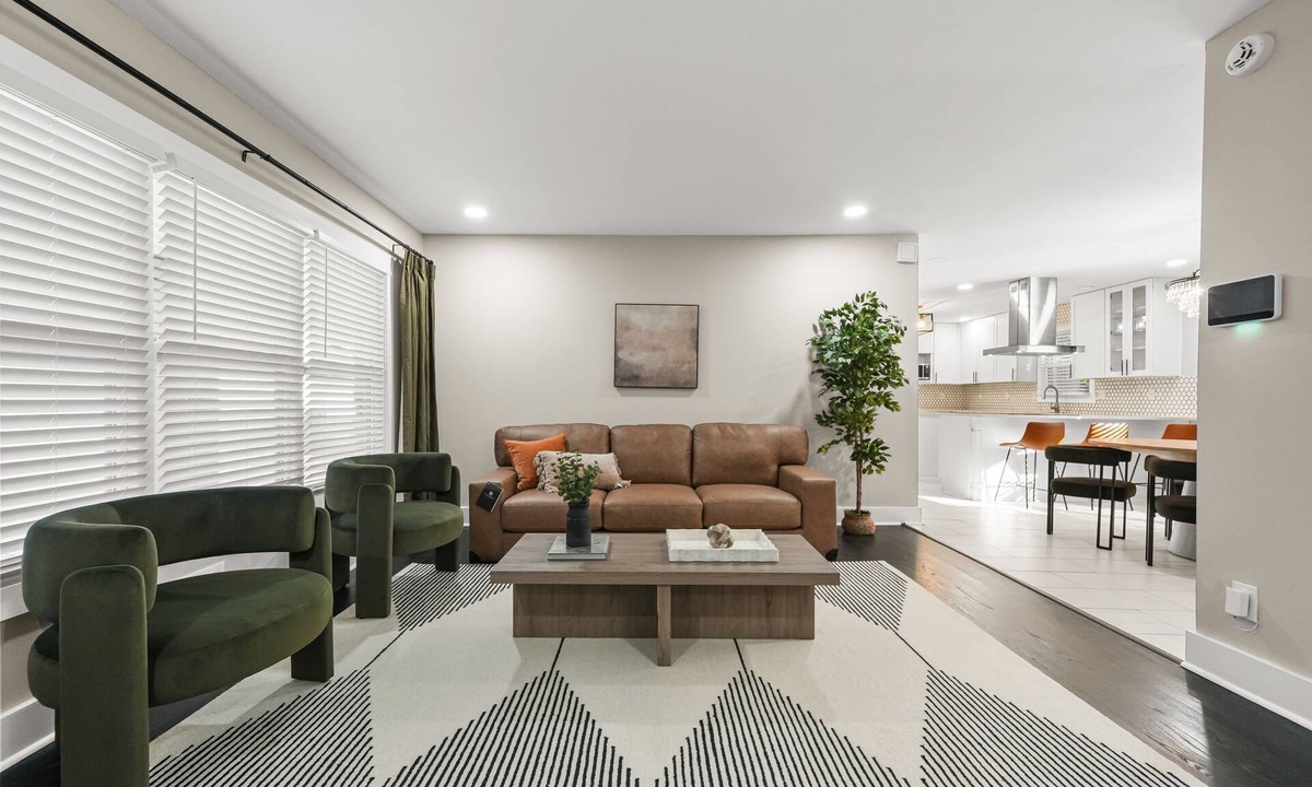 Candler-McAfee House | Elegant Atlanta Home with Cozy Relaxation Space