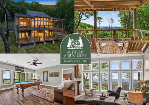 Wolf Laurel House | Epic Mountain Views Deck Firepit & Amenities