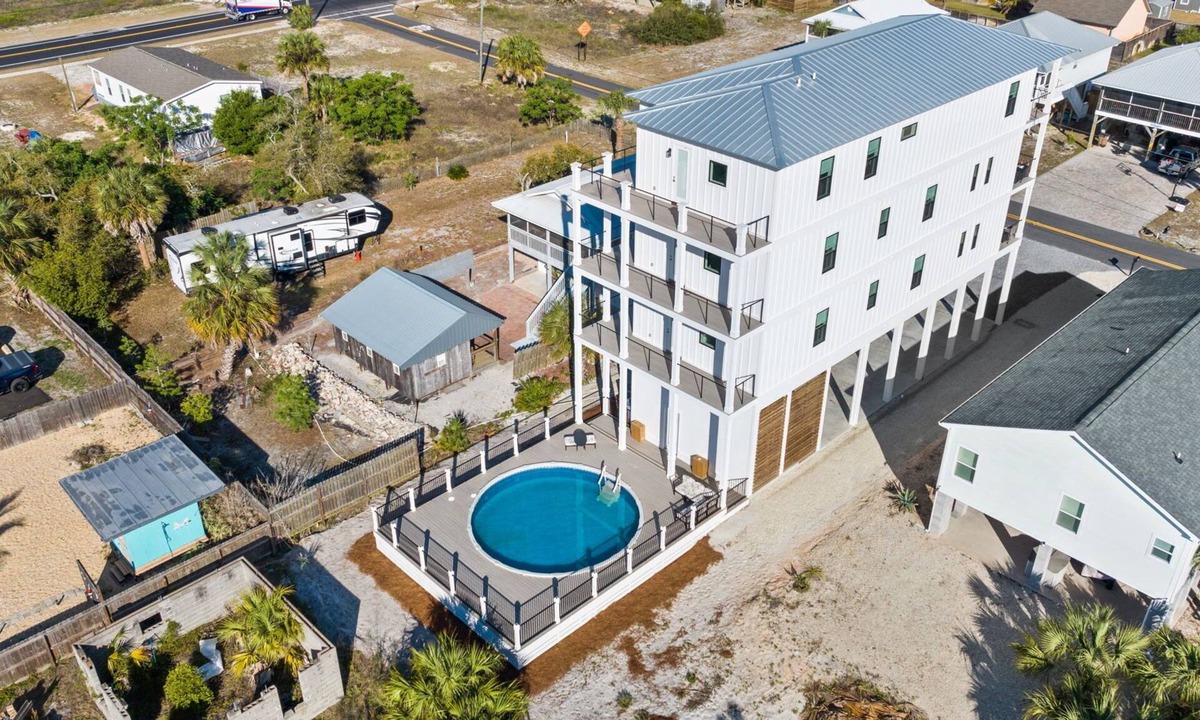 Port St. Joe House | Expansive Home in PSJ Beach, 3 Kitchens/Living and Dining areas! Private Pool