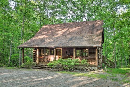 Brevard House | Explore the Land of Waterfalls! Brevard Log Cabin