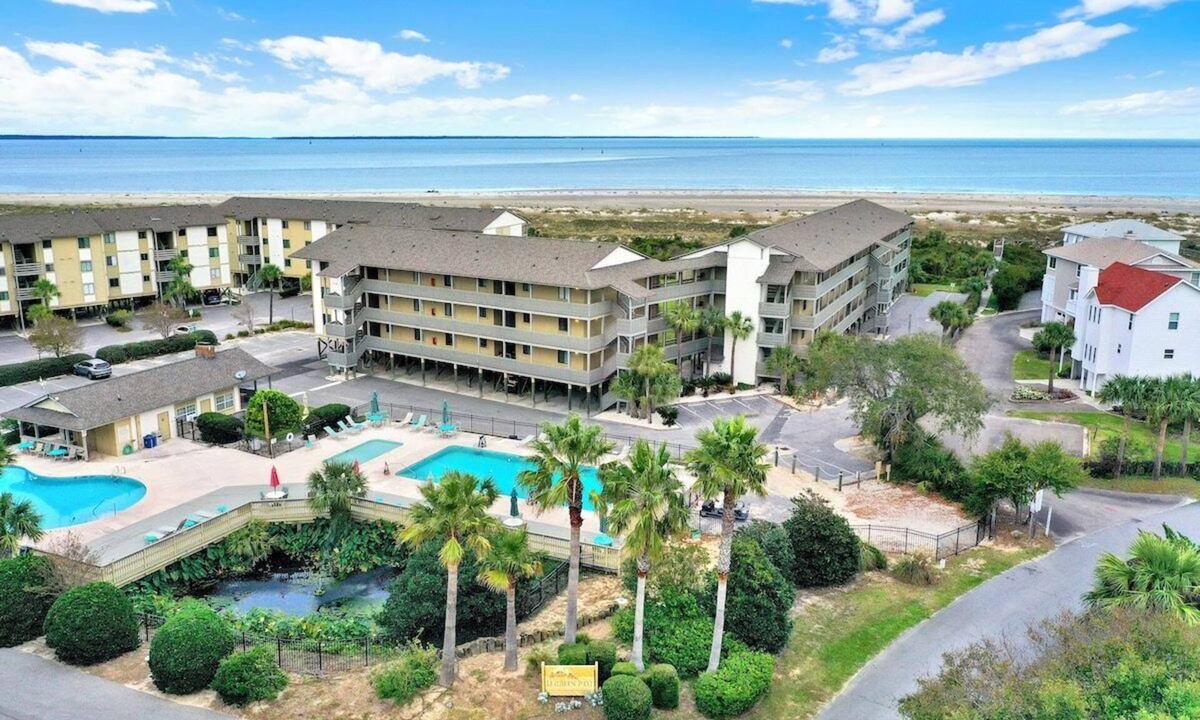 Tybee Island Villa | Family Beach Retreat with Ocean Views and Pools
