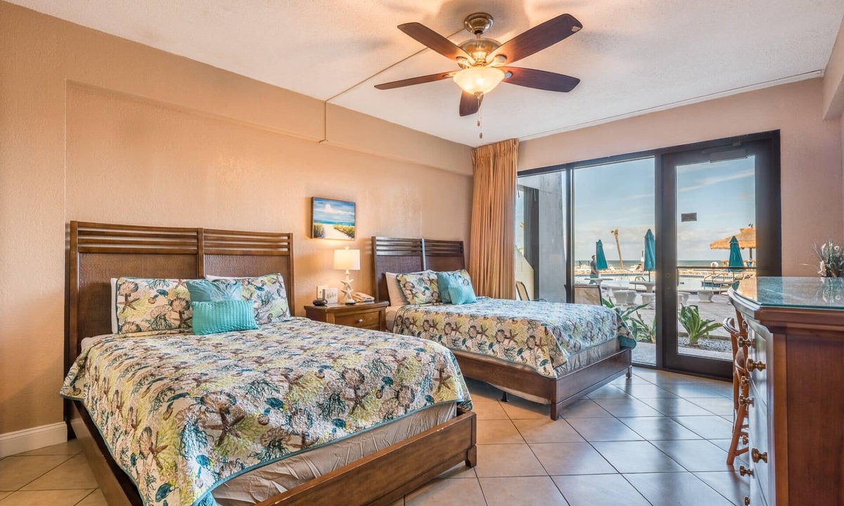 Daytona Beach Shores Condo | First Floor Amazing Updated Ocean Front Studio! "SPRING MEGA SALE" POOL CLOSED