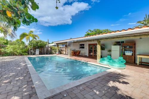 Deerfield Beach House | Fish, Swim & Relax Poolside! Deerfield Beach Oasis