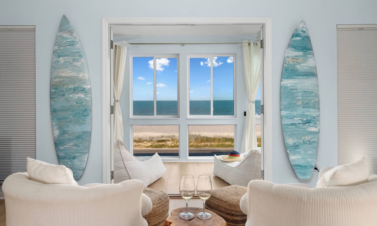 Flagler Beach House | Flagler Beachfront Ocean View Paradise + Surfboards & Golf Cart