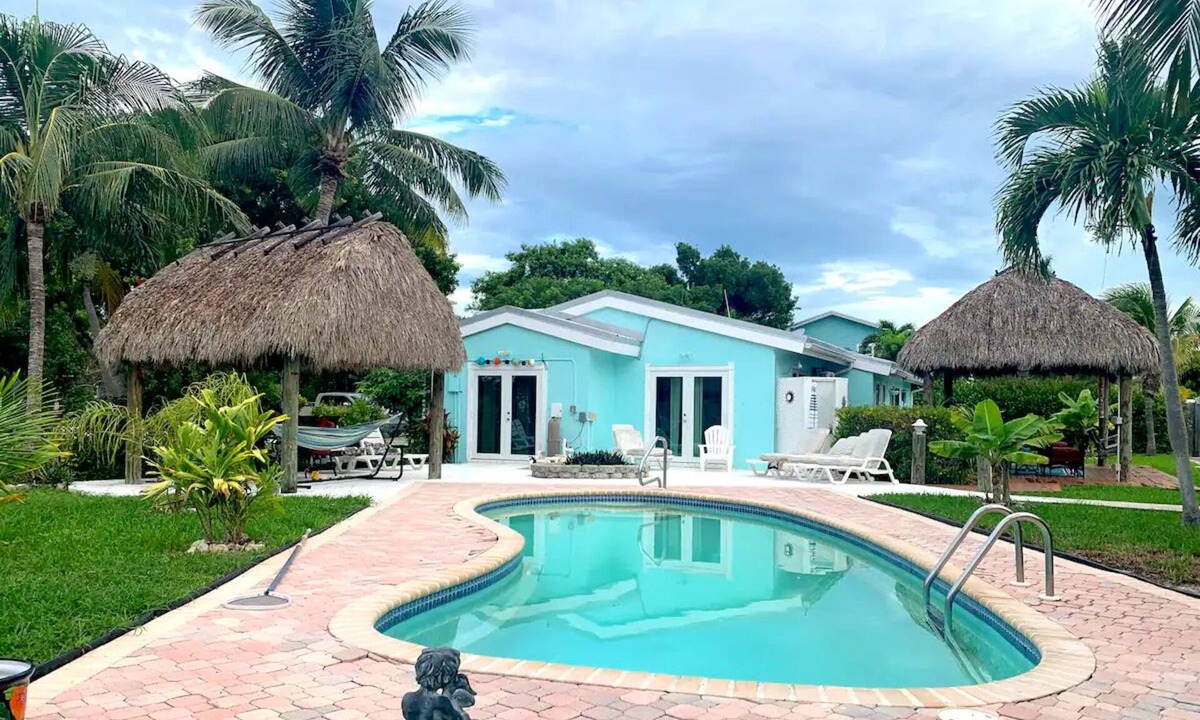 Whispering Pines House | Florida Keys Water Front Vacation Home with Pool