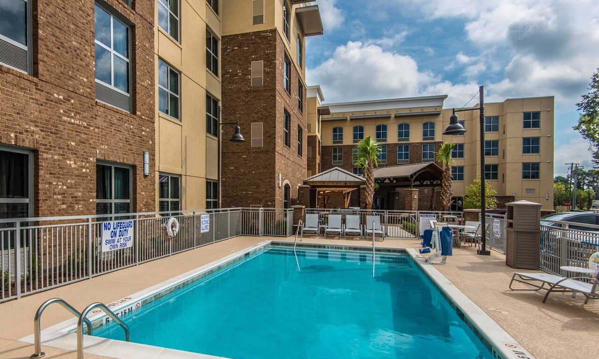 Charleston Apartment | Free Breakfast Buffet + Outdoor Pool + Free Wi-Fi | Balcony with Bridge and Harbor Views!