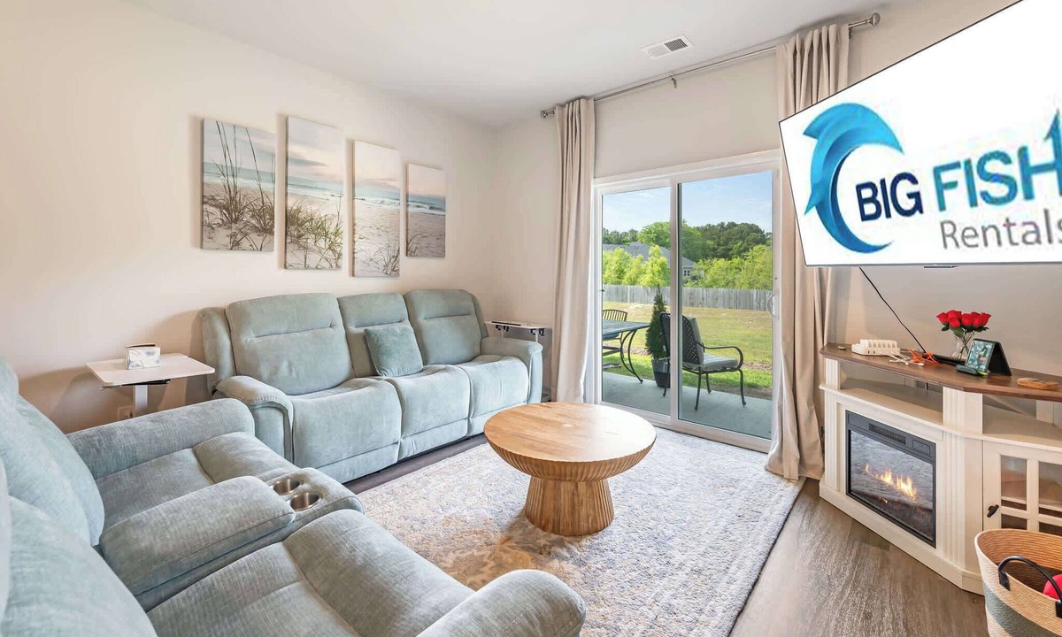 Little River Condo | Fully Equipped 3BR Stay with Smart TV & Cozy Living