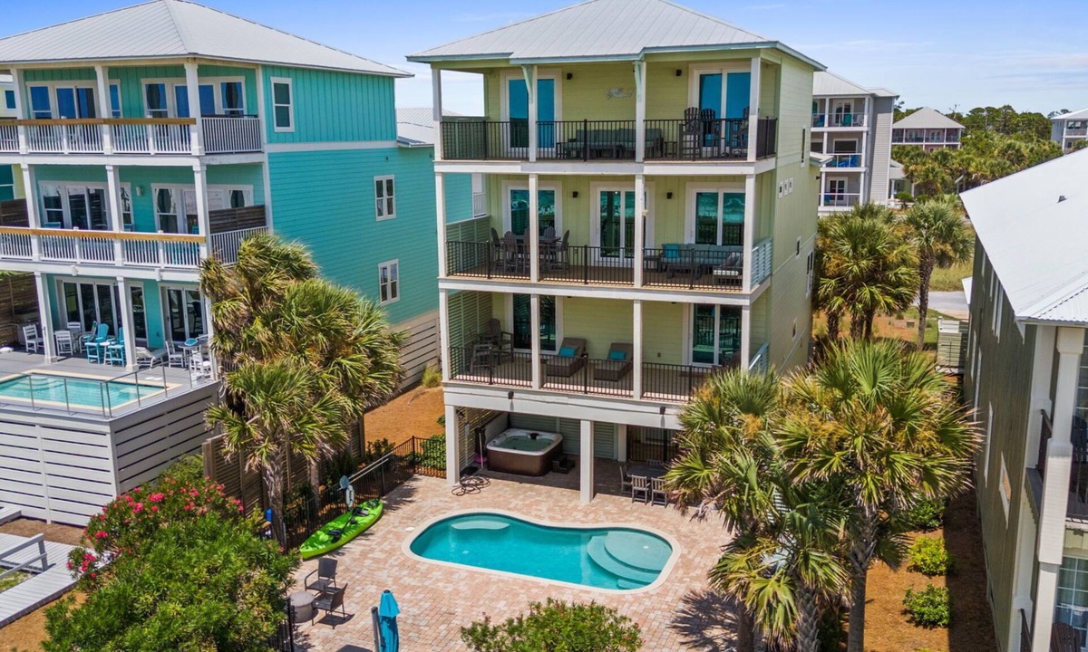 Cape San Blas House | Gift From the Sea: Beachfront 5 BR North Cape Home- Sleeps 12, Priv. Pool!