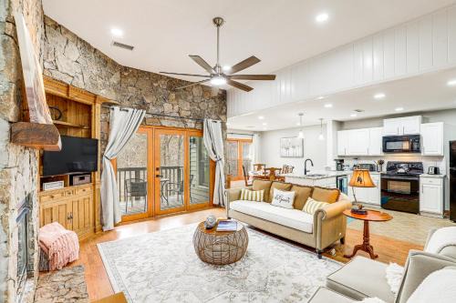 Mountain Air House | Golf Course Views: Condo in Blue Ridge Mountains!