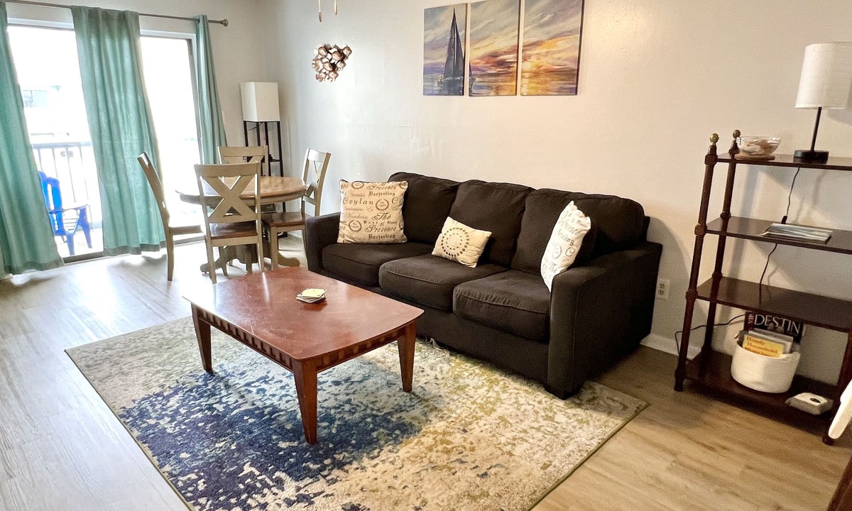 Fort Walton Beach Condo | "Gone Sailing 203", Sleeps 8, Dog Friendly. Free Activities Included!