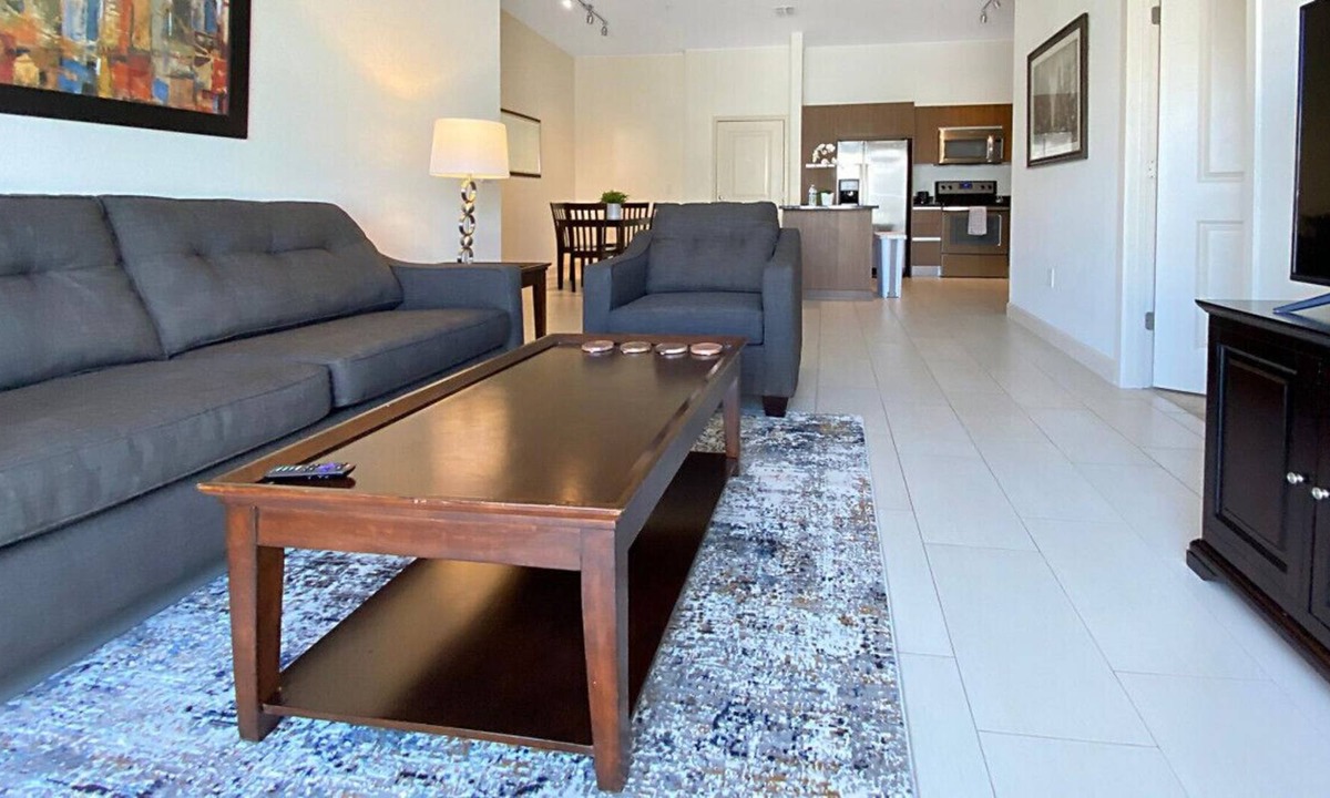 Channel District Apartment | Gorgeous Top Floor with Courtyard Views in Channelside