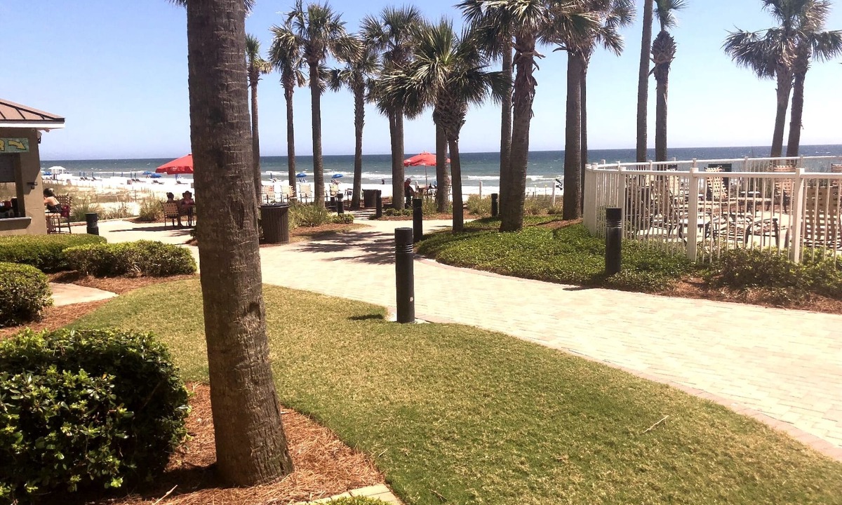 Panama City Beach Condo | GRAND PANAMA 1st-Floor, walk off Patio direct to pool/beach! OPEN JUNE 13-20th.
