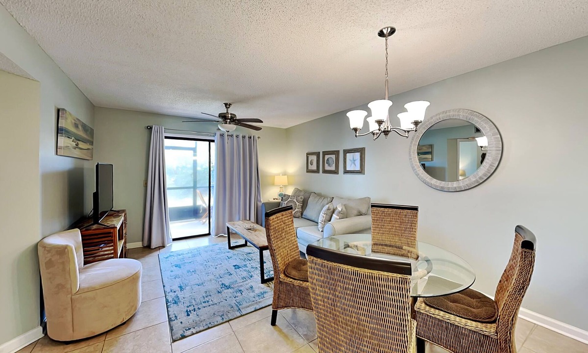 Butler Beach Condo | Ground-Floor Condo with Patio, Community Pool and Direct Beach Access.