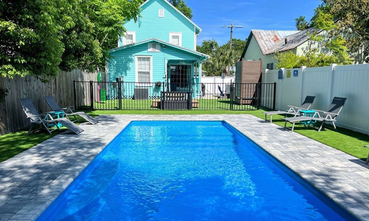 St. Augustine House | Historic Hideaway, Your Family's Coastal Haven: Walkable, Pool, Spacious, Pet Friendly