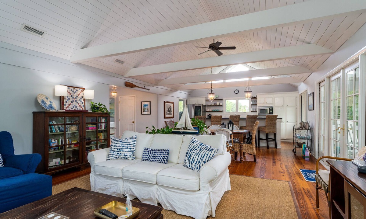 Seabrook Island House | Home on Beach Boardwalk! Sleeps 8! Distant Ocean Views! Close to Pools! Amenity Cards!