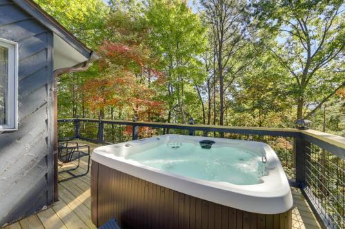 Chalet Village House | Hot Tub & Pet-Friendly! Gatlinburg Resort Cabin