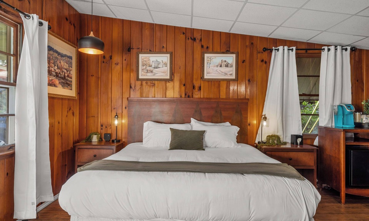 Hendersonville Hotel | King Hotel Cabin 5 minutes to DT Hendo & Flat Rock