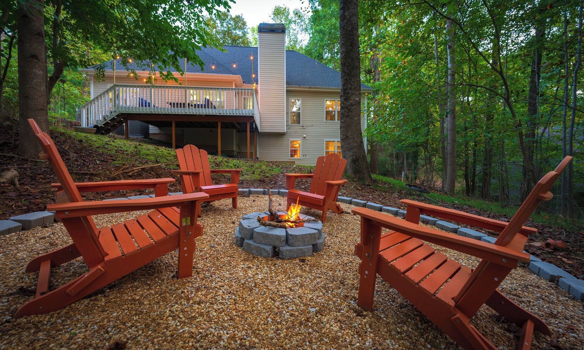 Gainesville House | Lake Lanier Retreat, Dock, Firepit, Home Theater,HotTub