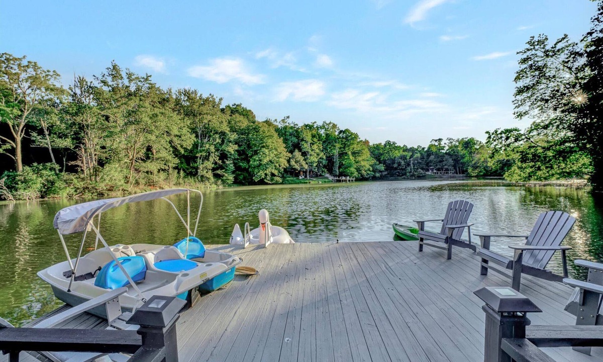 Johnsonburg House | Lakefront Achieve Cabin/3BR on 200-Acre Estate