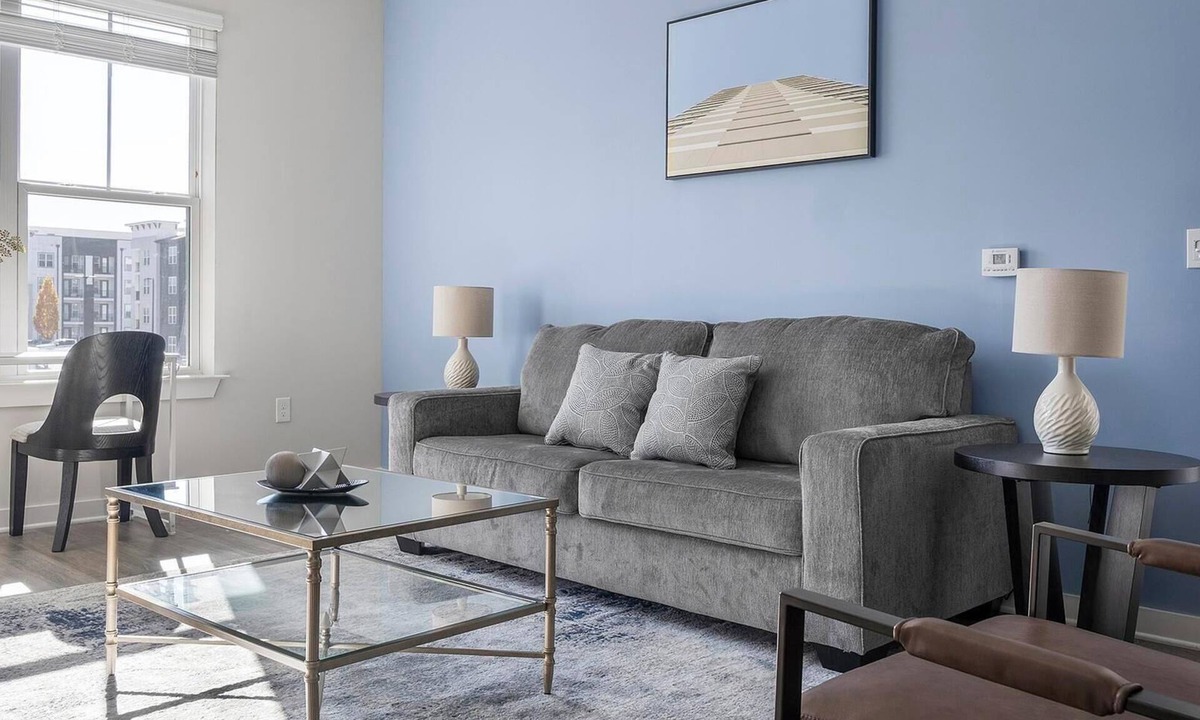 Sugar Hill Apartment | Landing | Modern 2BD, Gym, Yoga Studio