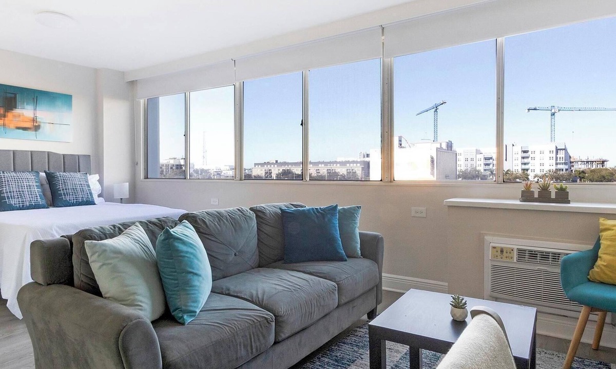St. Petersburg Apartment | Landing | Modern Studio, Yoga Studio, Clubhouse