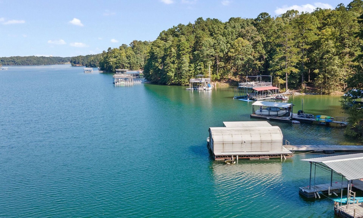 Buford House | Lanier Private Dock, Fire Pit