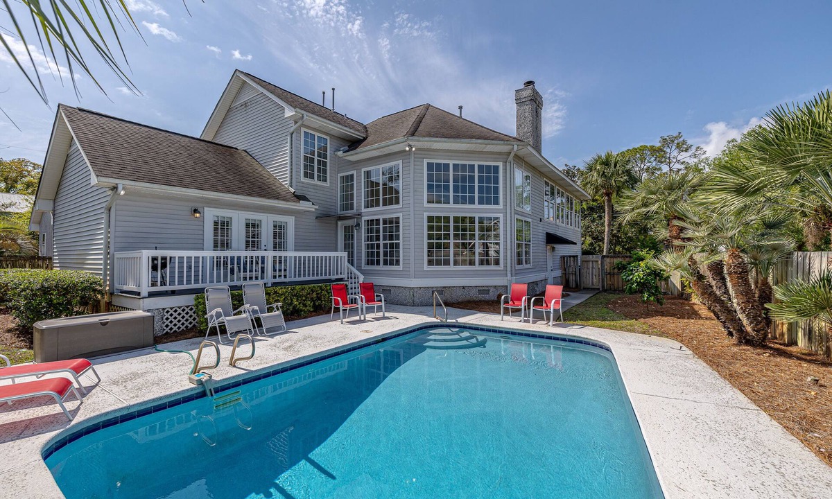 East Beach House | Large Home with Pool, Kids' Play Den and Steps to Beach