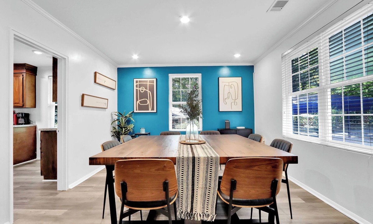 Macon House | Large Retreat with Hot Tub + Big Yard, Sleeps 16!