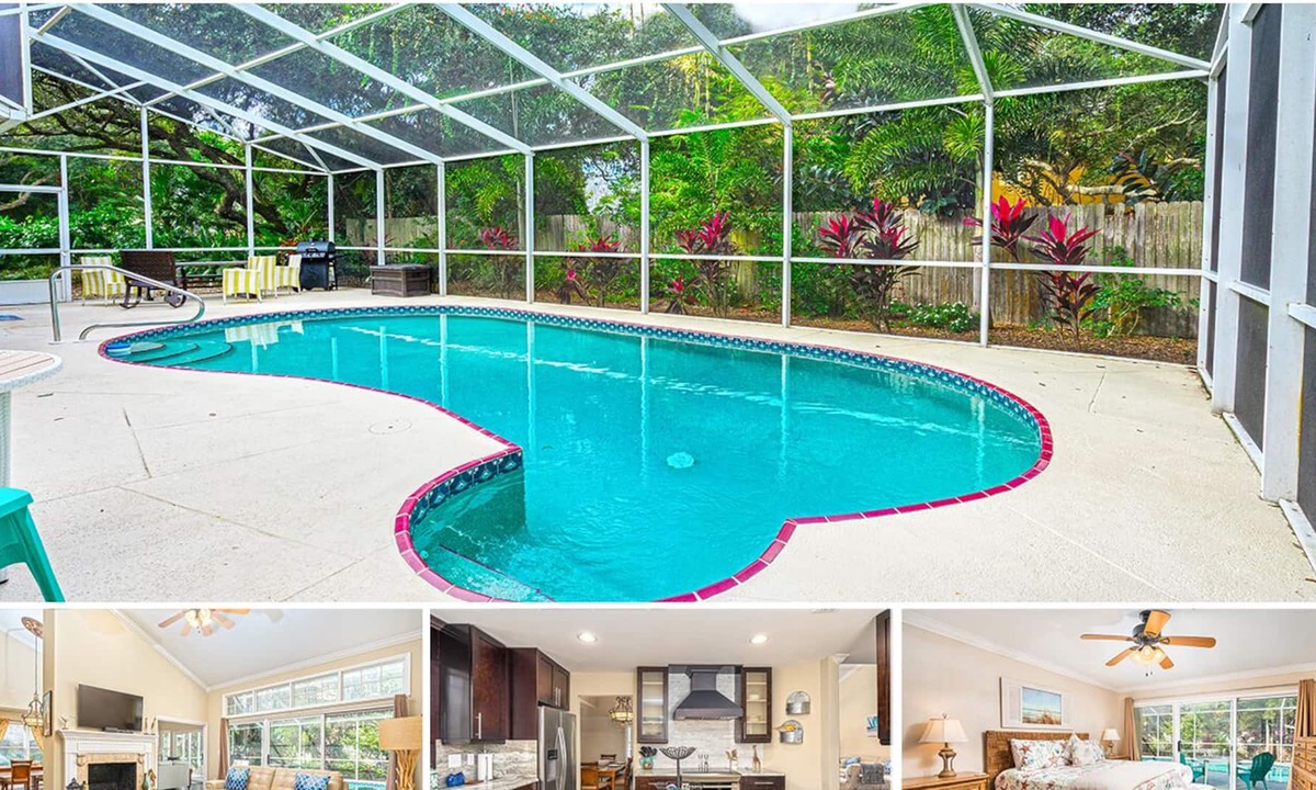 Lighthouse Place House | "Life At Sea" - Luxury Beach-Side Pool Home - 4BR/2.5BA