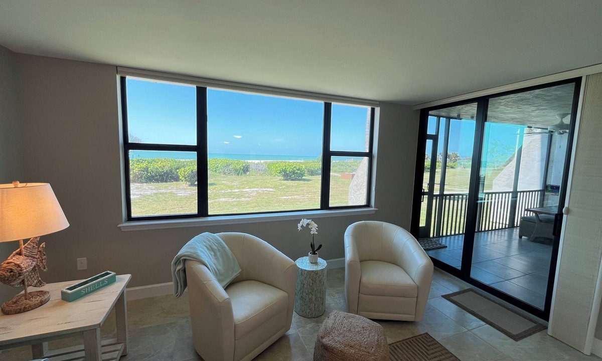 Sanibel Condo | LOGGERHEAD CAY 501🌴Direct Gulf Front🏖️Sanibel Escape🏝️ Queen & Twin in spare room