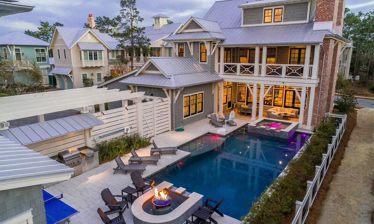 Watercolor House | Luxe Abode w/WaterColor's Largest Private Pool