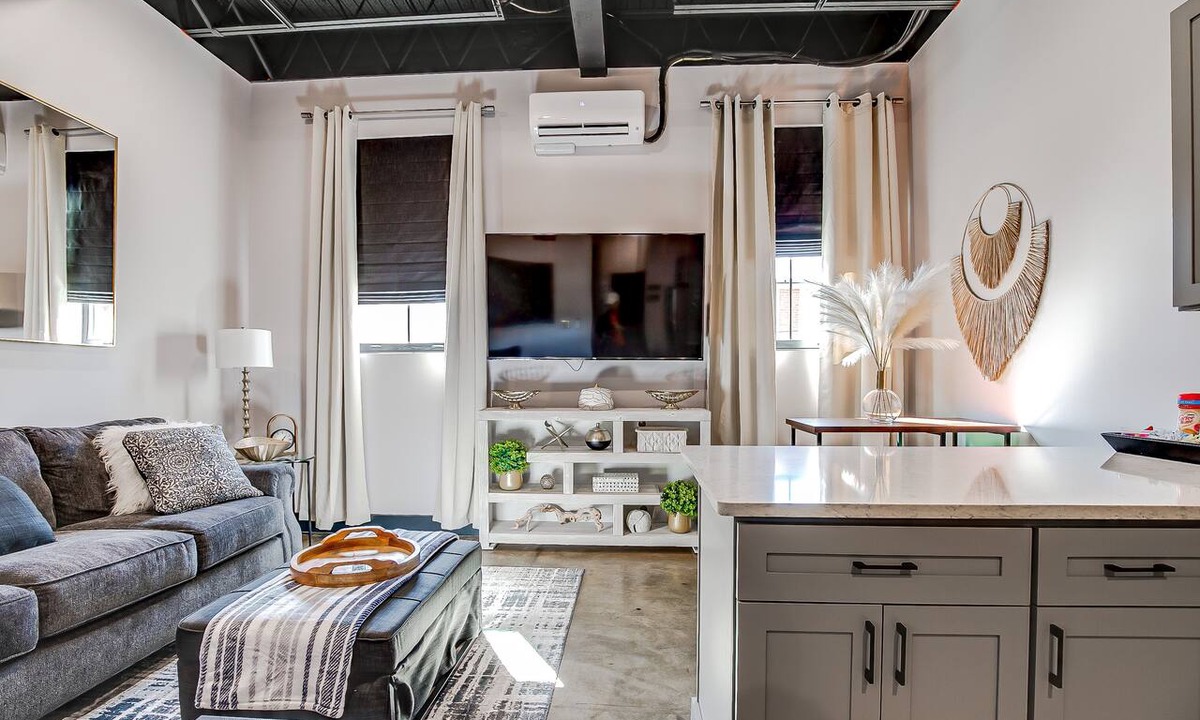 Kingsport Condo | Luxe Loft Living in Downtown Kingsport's Iconic Telephone Building