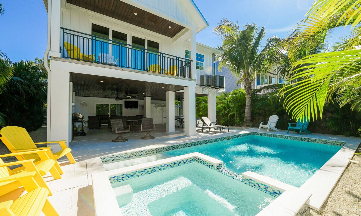 Anna Maria House | Luxury 4-Bedroom Home Near Beach with Pool & Spa at Under The Sea, Anna Maria!