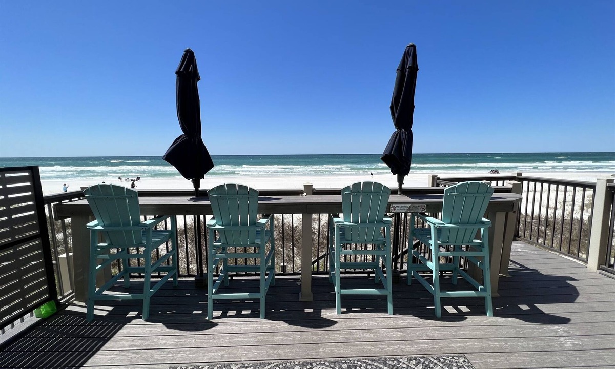 West Panama City Beach House | Luxury Beachfront Westend Townhome - 4 Ensuite Bedrooms w Pool