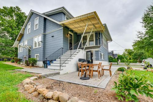 Madison House | Madison Home w/Patio: Walk to Main Street!
