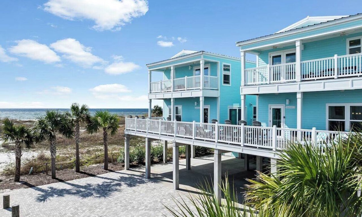 Mexico Beach Cottage | Mariner 1: BeachFront Duplex Cottage A, Gulf Front Views!