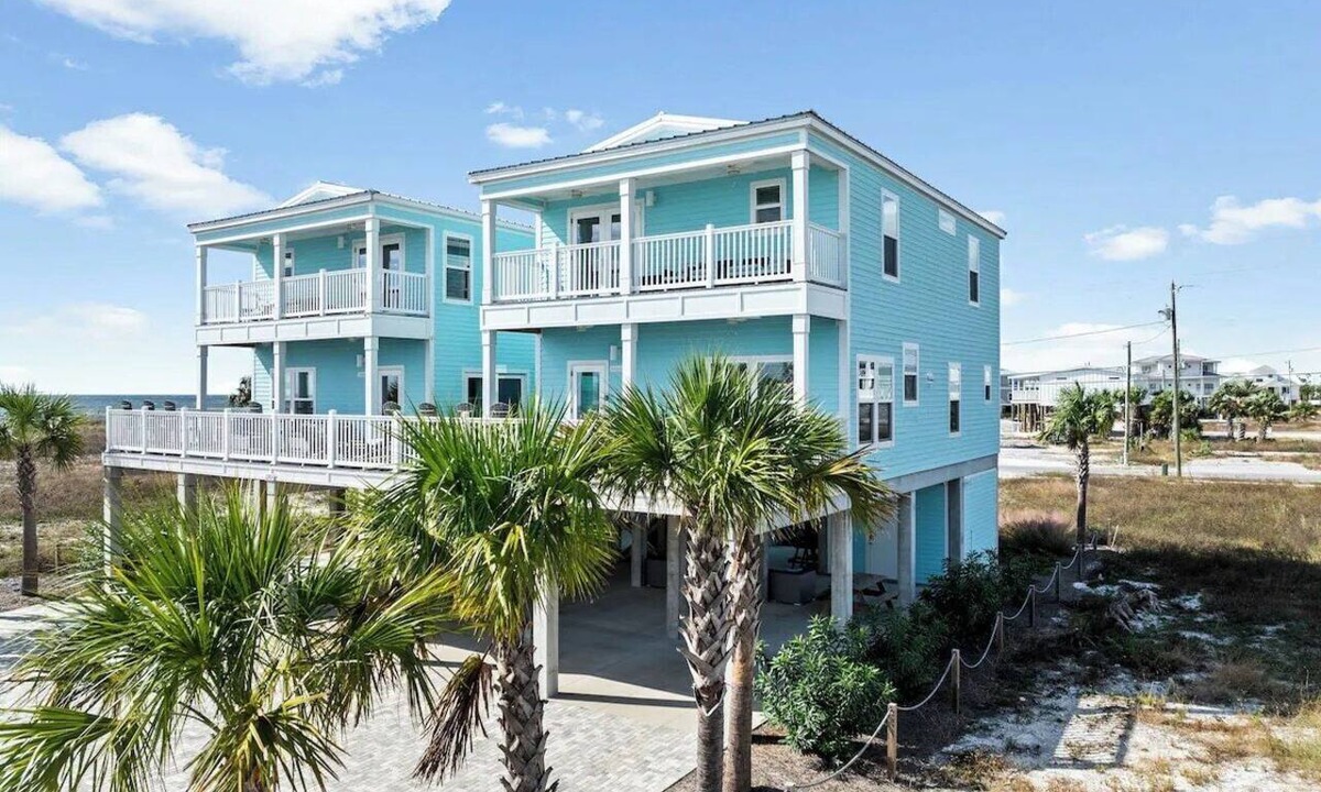 Mexico Beach Cottage | Mariner 2: Beachfront Duplex Cottage B, Mexico Beach, Gorgeous Views!