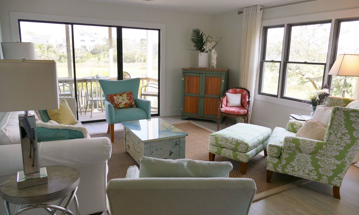 Seabrook Island Villa | MARSH/SUNSET VIEWS-DOCK/POOL-RENOVATED