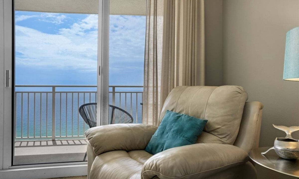Panama City Beach Condo | MAY SPECIAL! 22nd Floor - Beachfront at Emerald Beach Resort!