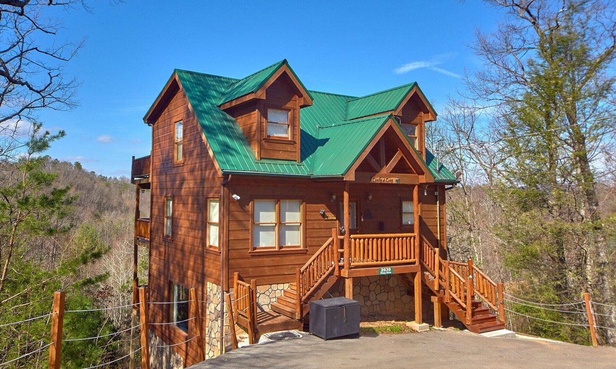 Sevierville Cabin | May Special-Secluded, Privacy, Mountain View, Sunset, 3D Movies, Hot Tub,Game Rm