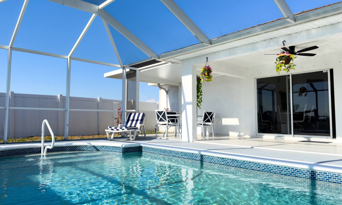 Diplomat House | Modern 4BR/2B Pool Home in Cape Coral