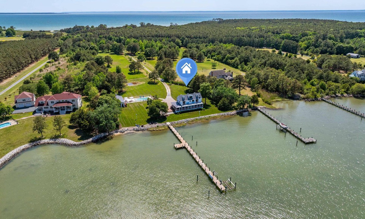 Cambridge House | Modern Chesapeake Waterfront - Heated Pool - Dock