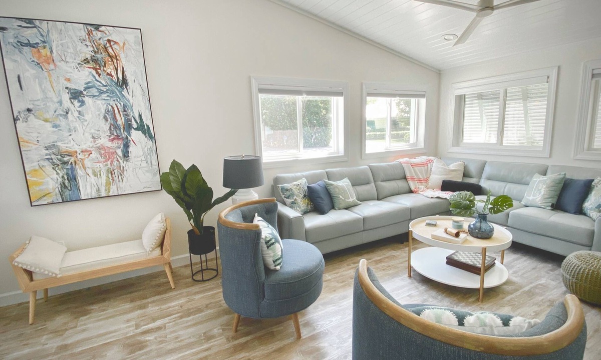 Stuart House | Modern coastal getaway with hot tub, putting green and private backyard oasis.