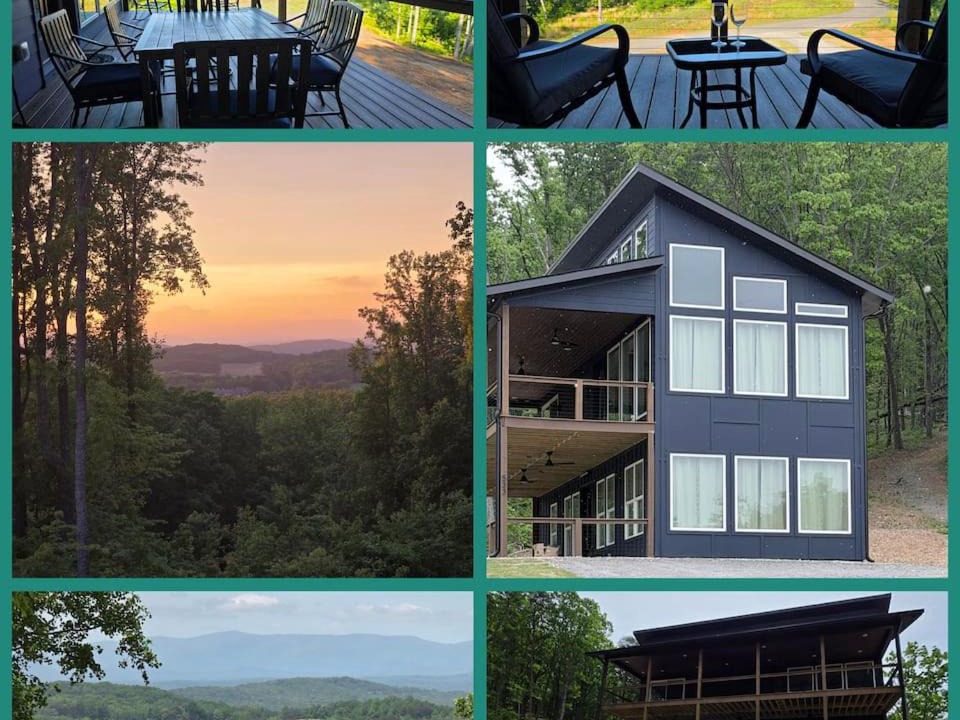 Talking Rock Villa | Modern Mountain Retreat with Deck Swing & Views