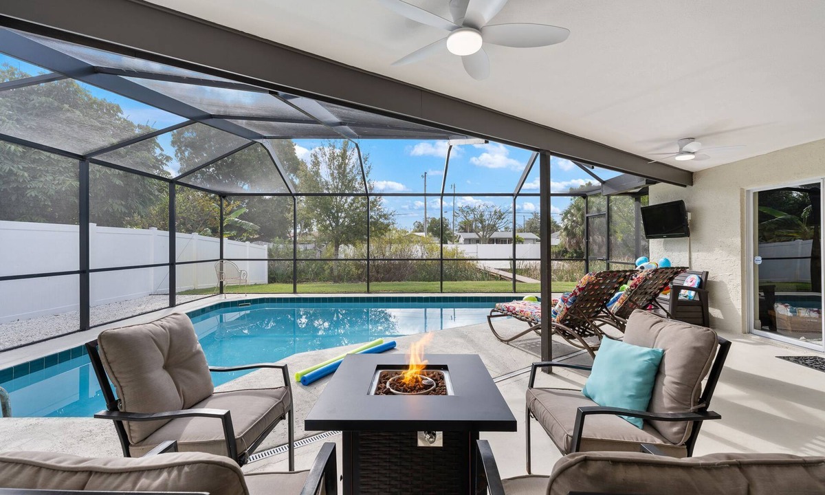 Seminole House | Modern Pool Home, Game Rm, 7min to Beach