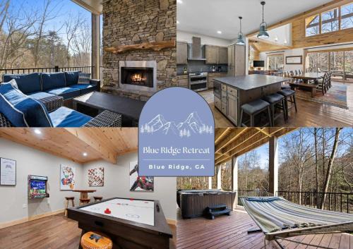 Foxfire Estates House | Mountain View Hot Tub Sauna Fire Pit Grill