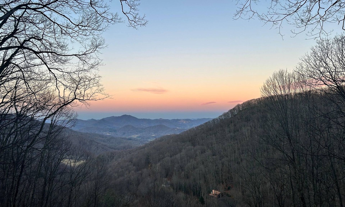 Waynesville Cabin | Mountaintop cabin with stunning views and private hiking trails.