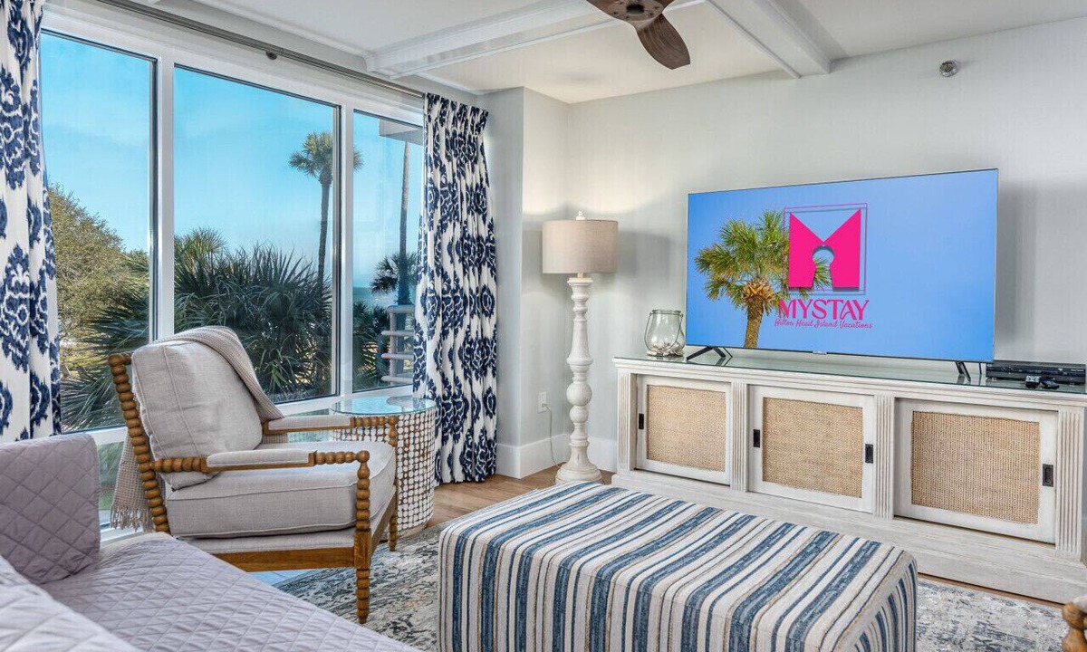 Palmetto Dunes Condo | MyStay at 1208 Villamare Ocean views Premier Design New Pools & Hot Tubs!