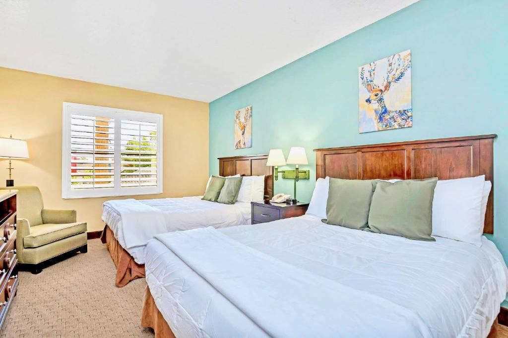 Florida Central Atlantic Coast Apartment | Near Disney-1BR with Two Queen Beds