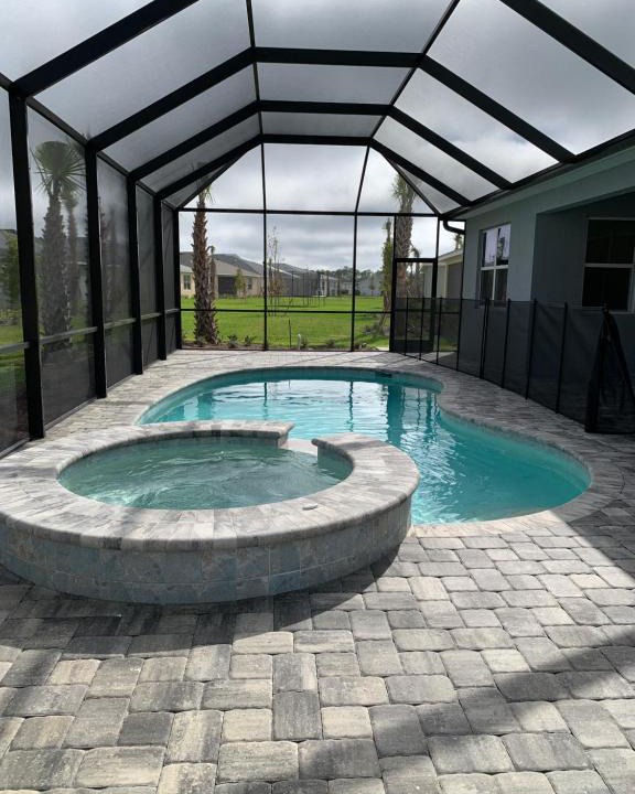 Biggar House | New and Beautiful Babcock Ranch home with Private Screened in Heated Pool